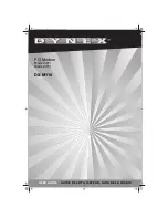 Dynex DX-M110 User Manual preview