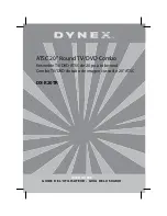 Preview for 1 page of Dynex DX-R20TR User Manual