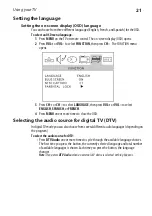 Предварительный просмотр 21 страницы Dynex DX-RCRT20-09 User Manual