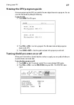 Предварительный просмотр 27 страницы Dynex DX-RCRT20-09 User Manual