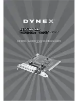 Dynex DX-SC5.1 User Manual preview