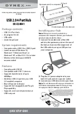 Preview for 1 page of Dynex DX-U24H41 Quick Setup Manual