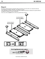 Preview for 10 page of Dynex DX-WD1202 (French) Assembling Instructions