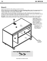 Предварительный просмотр 14 страницы Dynex DX-WD1239 (French) Manual D'Instructions