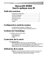 Preview for 7 page of Dynex DX-WMSE - Wired Optical Mouse User Manual