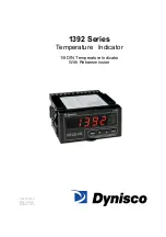 Dynisco 1392 Series Manual предпросмотр