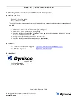 Preview for 2 page of Dynisco LMFI 5000 User Manual