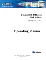 Dynisco LMI5000 Operating Manual preview