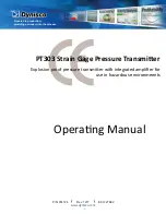 Предварительный просмотр 1 страницы Dynisco PT303 Operating Manual