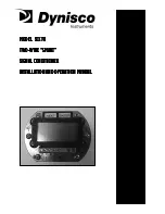 Preview for 1 page of Dynisco SC170 Installation And Operation Manual