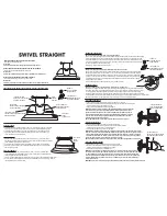 Dyno Seasonal Solutions XTS3 SWIVEL STRAIGHT Instruction Manual preview