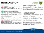 Предварительный просмотр 2 страницы Dyno NONEL EZTL Technical Information