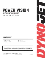 Предварительный просмотр 1 страницы Dynojet Power Vision Installation Manual