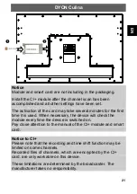 Preview for 21 page of Dyon Culina Manual