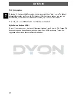 Preview for 24 page of Dyon ENTER 40 Manual