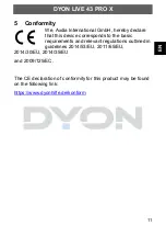 Предварительный просмотр 11 страницы Dyon LIVE 43 PRO X Manual