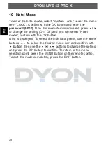 Предварительный просмотр 40 страницы Dyon LIVE 43 PRO X Manual