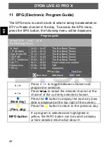 Предварительный просмотр 42 страницы Dyon LIVE 43 PRO X Manual