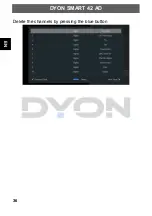 Preview for 36 page of Dyon SMART 42 AD Manual