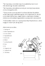 Предварительный просмотр 4 страницы dyras HM753ALP-B Instruction Manual