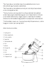 Preview for 4 page of dyras HM755ALP-WH Instruction Manual