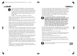 Preview for 15 page of dyras HSTR-460BW Manual