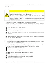 Preview for 8 page of DYS DWA-2000A-SS Operating Instructions Manual