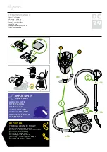 Предварительный просмотр 2 страницы Dyson 3143317 Operating Manual