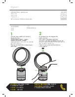 Dyson AM 06 Operating Manual предпросмотр