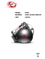 Dyson CINETIC BIG BALL ABSOLUTE Operating Manual предпросмотр