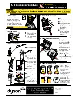 Предварительный просмотр 5 страницы Dyson DC 01 Operating Manual