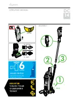 Предварительный просмотр 1 страницы Dyson DC 14 Operating Manual