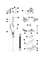 Предварительный просмотр 4 страницы Dyson DC14 Complete Parts List