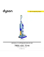 Dyson DCO3 Operating Manual предпросмотр