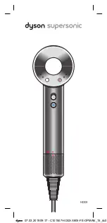 Dyson Supersonic HD03 Manual preview