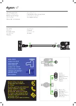 Предварительный просмотр 2 страницы Dyson V7 ANIMAL Operating Manual