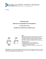 Preview for 1 page of Dytran 3049E Series Operating Manual