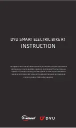 Preview for 1 page of DYU F-wheel R1 Instruction