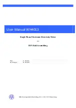 DZG WH4013 User Manual предпросмотр