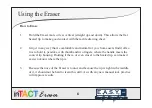 Preview for 8 page of E.A.S.Y. inTACT Eraser User Manual