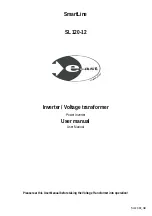 Предварительный просмотр 1 страницы e-ast SL 120-12 User Manual