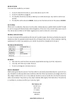 Preview for 4 page of e-audio B410BL Instructions