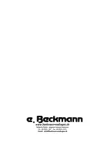 Предварительный просмотр 12 страницы e. Beckmann 220990 Installation Manual