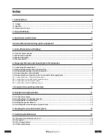 Preview for 3 page of E-Bench Bench KH 2222 Operating Instructions Manual