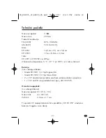 Preview for 43 page of E-Bench KH 2001 Operating Instructions Manual