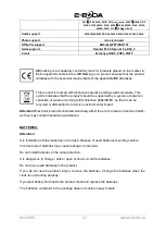 Preview for 12 page of E-Boda Revo R90 Quick Start Manual