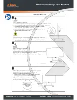 Предварительный просмотр 9 страницы E-BOX 487A01 Installation Manual And Instructions For Use