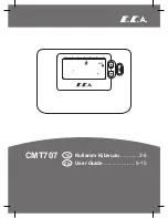 Preview for 1 page of E.C.A. CMT707 User Manual