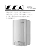 Preview for 1 page of E.C.A. CO 24 BB Installation And User'S Operating Instructions