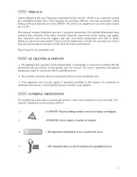 Preview for 3 page of E.C.A. CO 24 BB Installation And User'S Operating Instructions